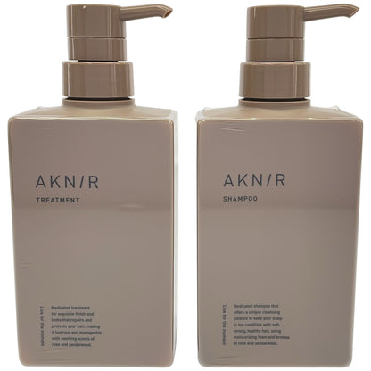 Z000 アクニー 薬用ヘアシャンプー BR 300mL & 薬用ヘアトリートメント BR 300g 計2本セット　ラスト1点！