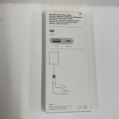 C55D K Apple Lightning USB 3 カメラアダプタ