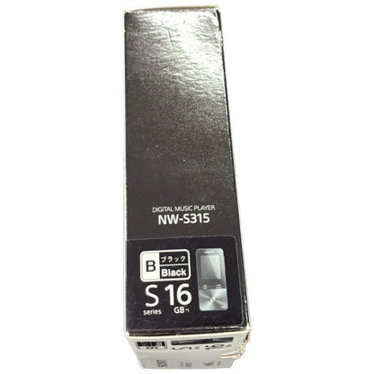 CW04 SONY ウォークマン Sシリーズ 16GB NW-S315 BC ブラック