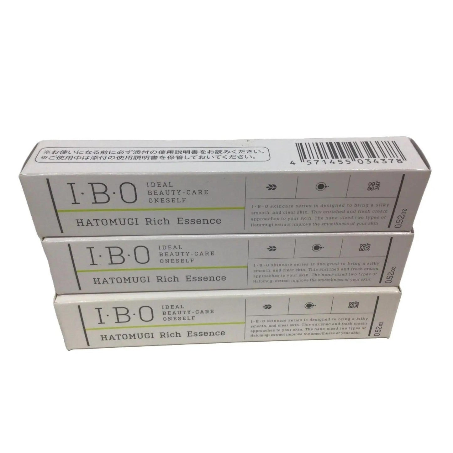 C892 K ★ I・B・O ハトムギ配合リッチエッセンス つるんとした肌に導く部分用美容液 15g 3個セット 　【O】