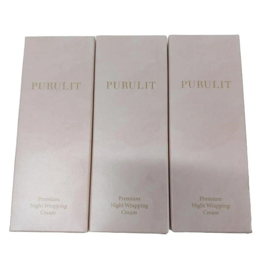 C761 K ★プルリット プレミアムナイトラッピングクリーム PRL高保湿マスク スリーピングパック ジェルパック 35g 3個セット【L】