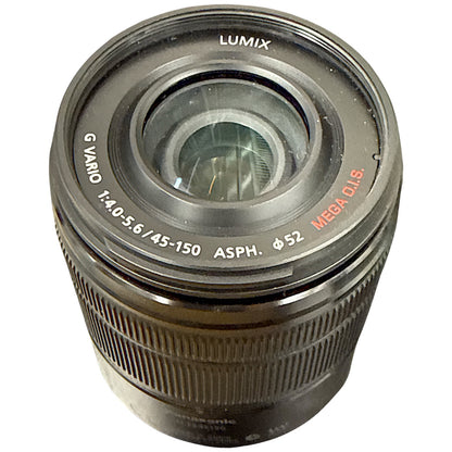 CH12 パナソニック Panasonic LUMIX G VARIO デジタル一眼カメラ用 交換レンズ H-FS45150 45-150mm F4.0-5.6 HD ズームレンズ