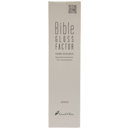 Z000 Bible GLOSS FACTOR バイブルグロスファクター ハーブエッセンス200ml　ラスト1点！