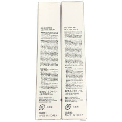 CC11 K B.D SHOT100 モイスチャーセラム B.Dセラム 美容液 25ml 天然美容針 コラーゲン 2個セット