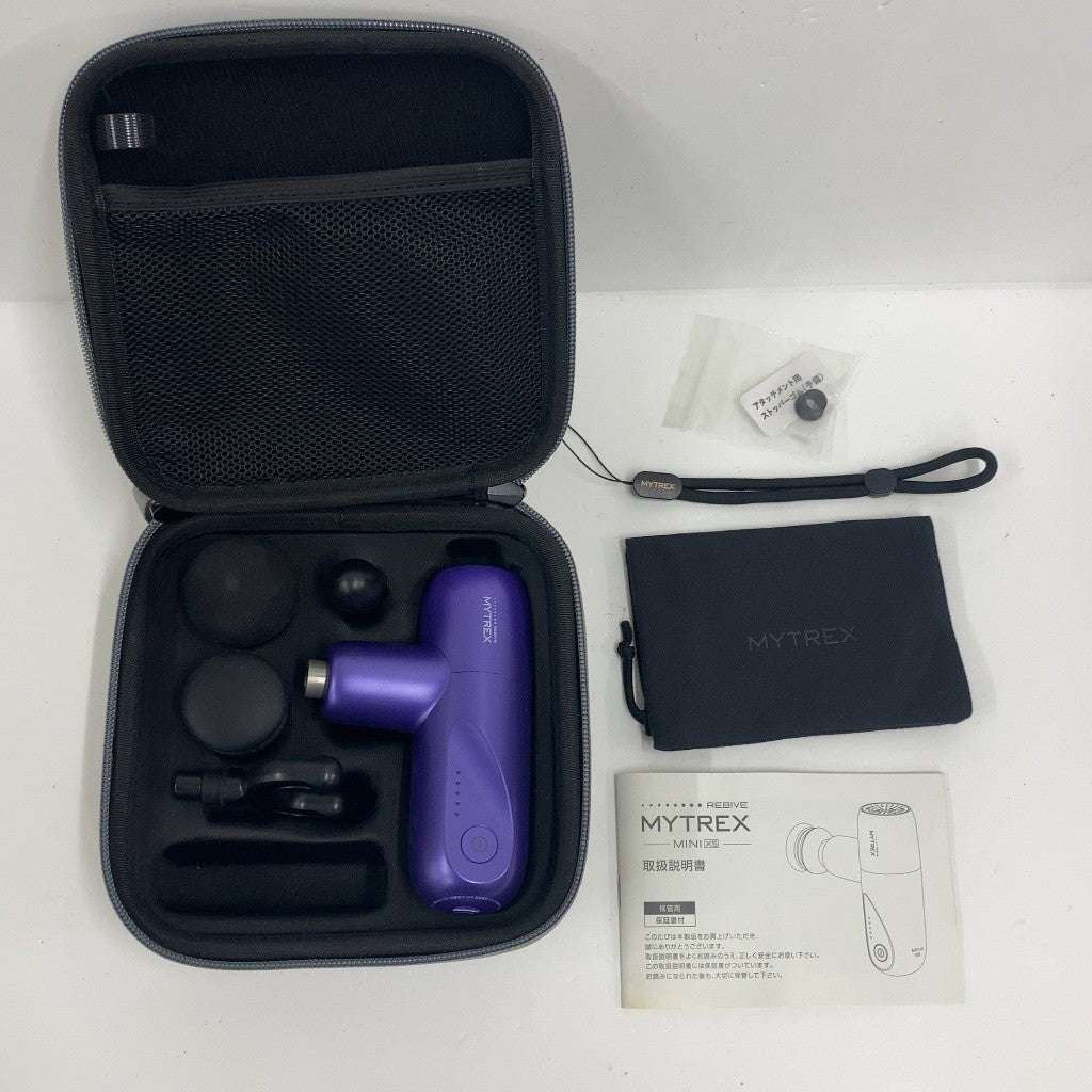 C90K D MYTREX コンパクトハンディガン REBIVE MINI XS MT-RMXS21P(パープル)/創通メディカル