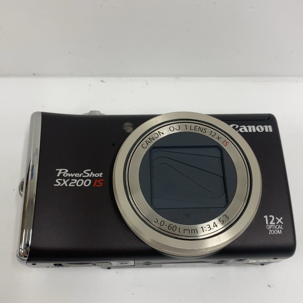 C54F D Canon デジタルカメラ PowerShot (パワーショット) SX200 IS ブラック PSSX200IS(BK)