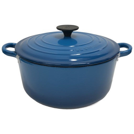 C901 D LE CREUSET ル・クルーゼ 両手鍋 24cm ブルー