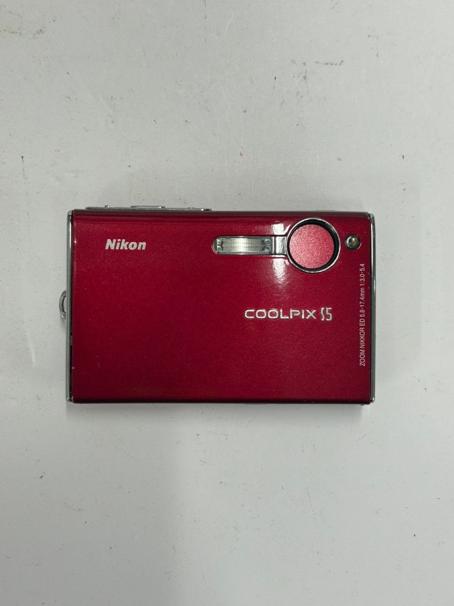C98G Nikon デジタルカメラ COOLPIX S5 レッド COOLPIXS5R