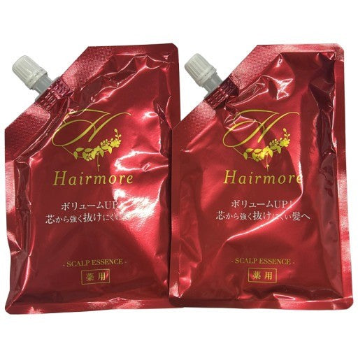 CD67 K ヘアモア　薬用ヘアローションS　 リフィル スカルプ 薄毛隠し 抜け毛予防　120ml　詰め替え用 2袋セット