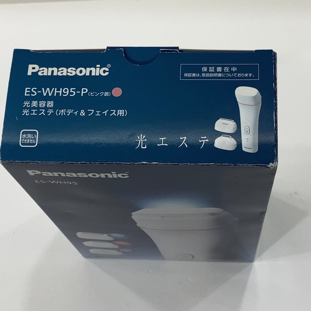C9C2 D パナソニック 光美容器 光エステ ボディ&フェイス用 ピンク調 ES-WH95-P