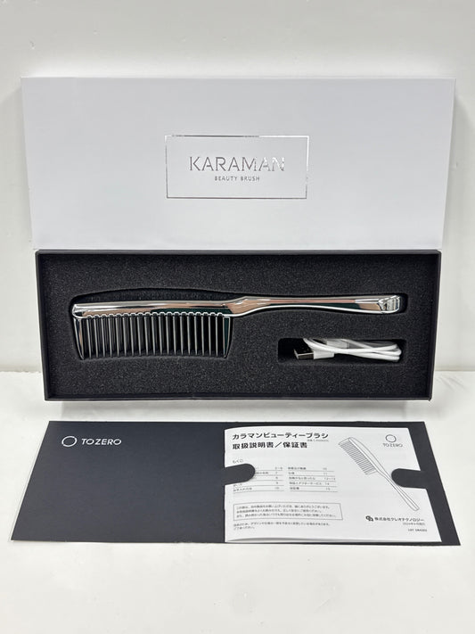 TO ZERO トゼロ KARAMAN カラマンビューティーブラシ  C-RW002SS(シルバー)