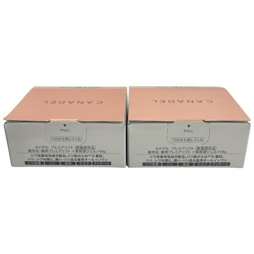 C85U CANADEL カナデル 薬用プレミアリフト 58g 付替え用レフィル 2個セット