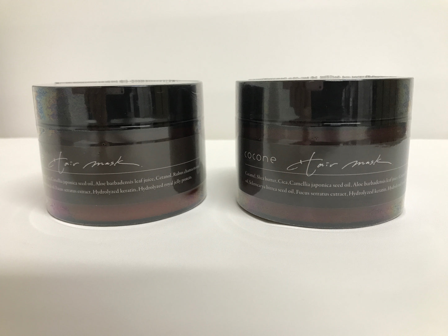 C515 cocone ココネ モイスチュアリペアヘアマスク ヘアパック うるツヤ 10種の美容成分 180g (ホワイトアールグレイ)　2個セット