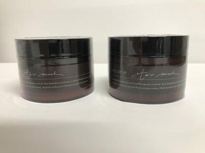 C515 cocone ココネ モイスチュアリペアヘアマスク ヘアパック うるツヤ 10種の美容成分 180g (ホワイトアールグレイ)　2個セット
