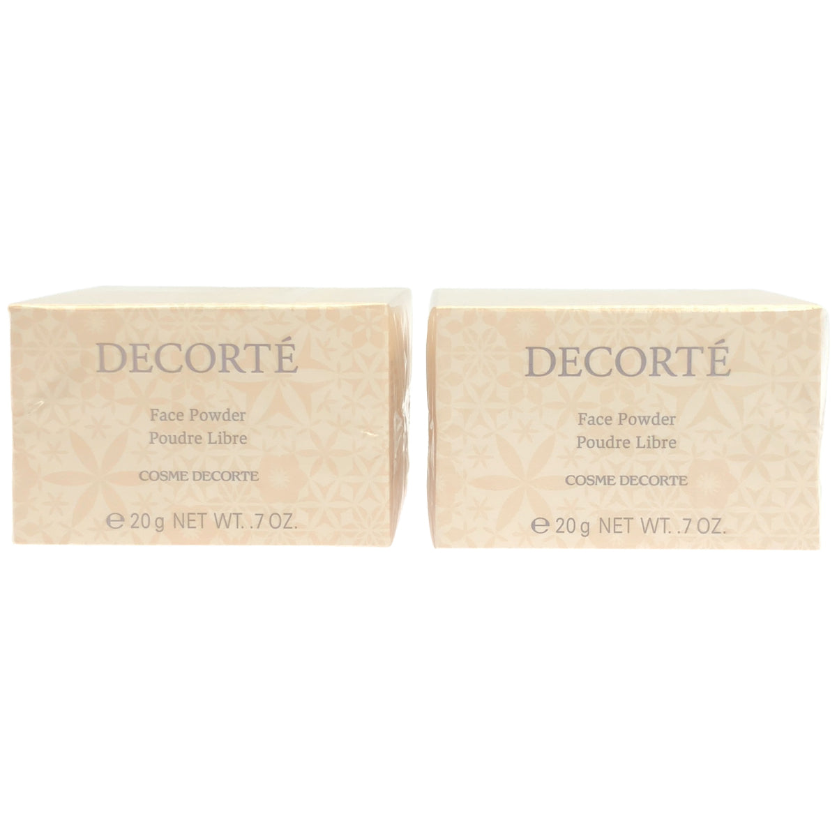 Z000 コスメデコルテ フェイスパウダー 12 lucent beige 20g & 30 shiny terra cotta 20g 計2個セット　ラスト1点！