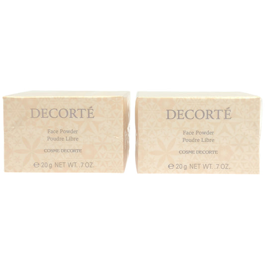 Z000 コスメデコルテ フェイスパウダー 12 lucent beige 20g & 30 shiny terra cotta 20g 計2個セット　ラスト1点！