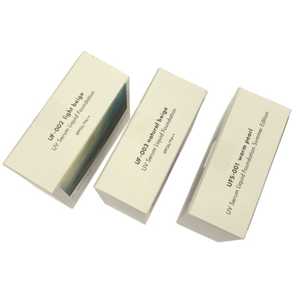 Z000 & WOLF UVセラムリキッドファンデーション UFS-001 17g& UF-002 & UF-003 12.5g 3個セット