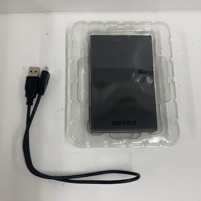 C55E D BUFFALO バッファロー ポータブルハードディスク 2TB ブラック HD-PCG2.0U3-GBA