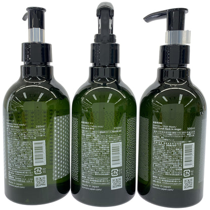 Z000 Komons ハンドソープ 280ml & 除菌消臭ミスト 300ml & 食器用洗剤 300ml 3本セット　ラスト1点！