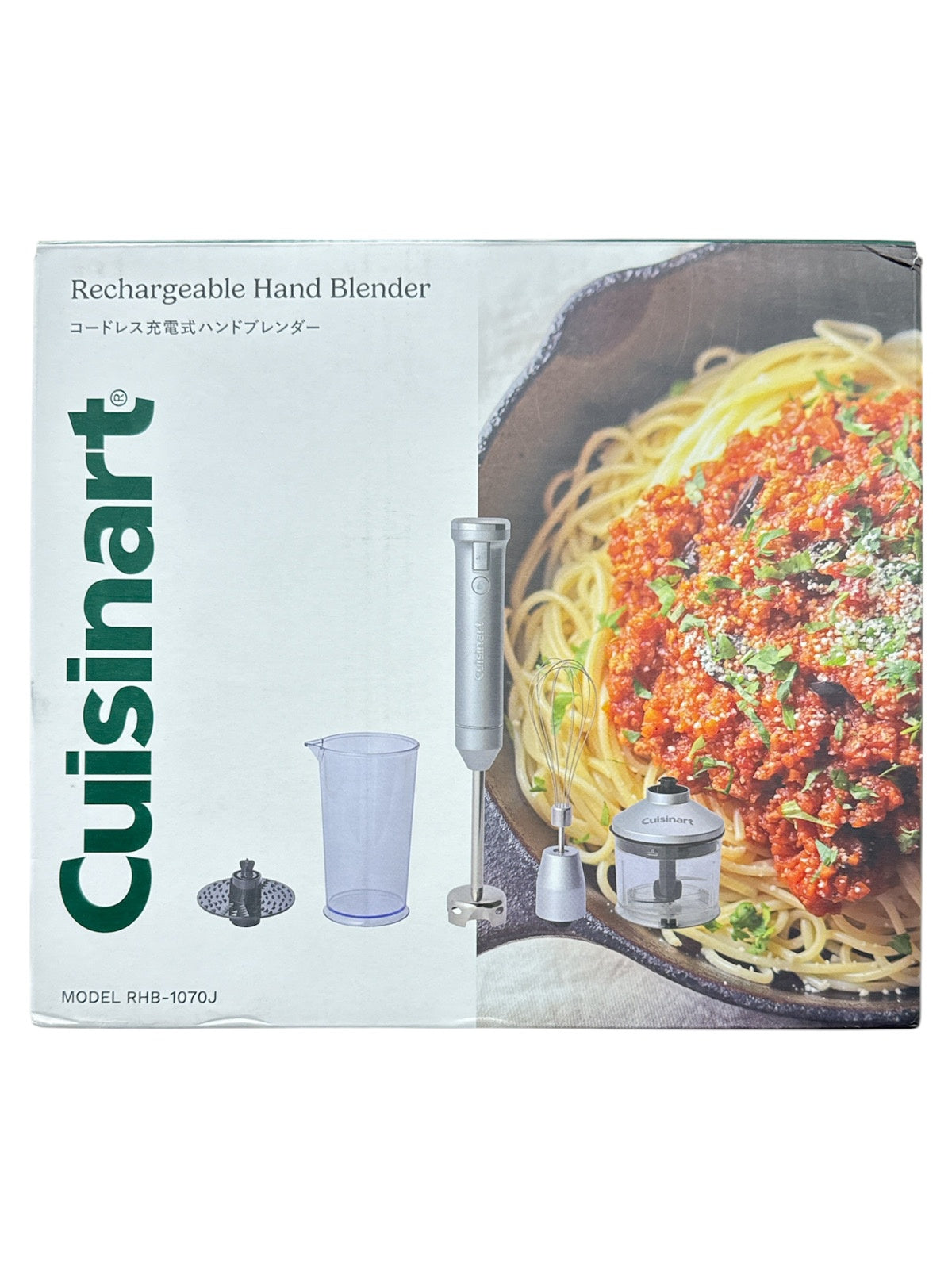 D cuisinart クイジナート コードレス充電式ハンドブレンダー RHB-1070J
