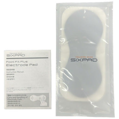 CY01 K SIXPAD シックスパッド 専用 フットフィットプラス 高電導エレクトロードパッド 2枚入り 2個セット