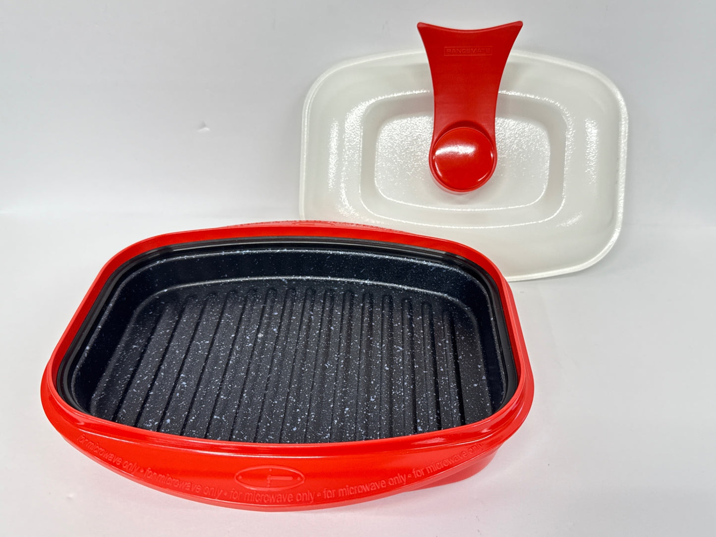 CH26 D Dinos ディノス レンジメート プロ 電子レンジ専用調理器具 グランデ レッド