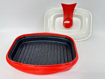 CH26 D Dinos ディノス レンジメート プロ 電子レンジ専用調理器具 グランデ レッド