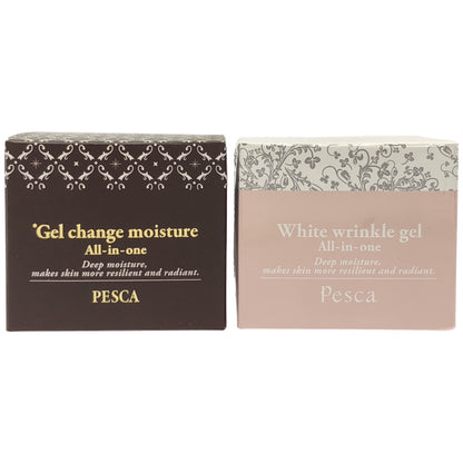 Z000 PESCA ペスカ 薬用 リンクルホワイトゲル -EX 56g & 薬用リンクルゲル WRGA 56g 計2個セット　ラスト1点！