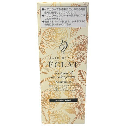 C26A ヘアボーテ エクラ ボタニカル エアカラーフォーム EX ナチュラルブラック 80g