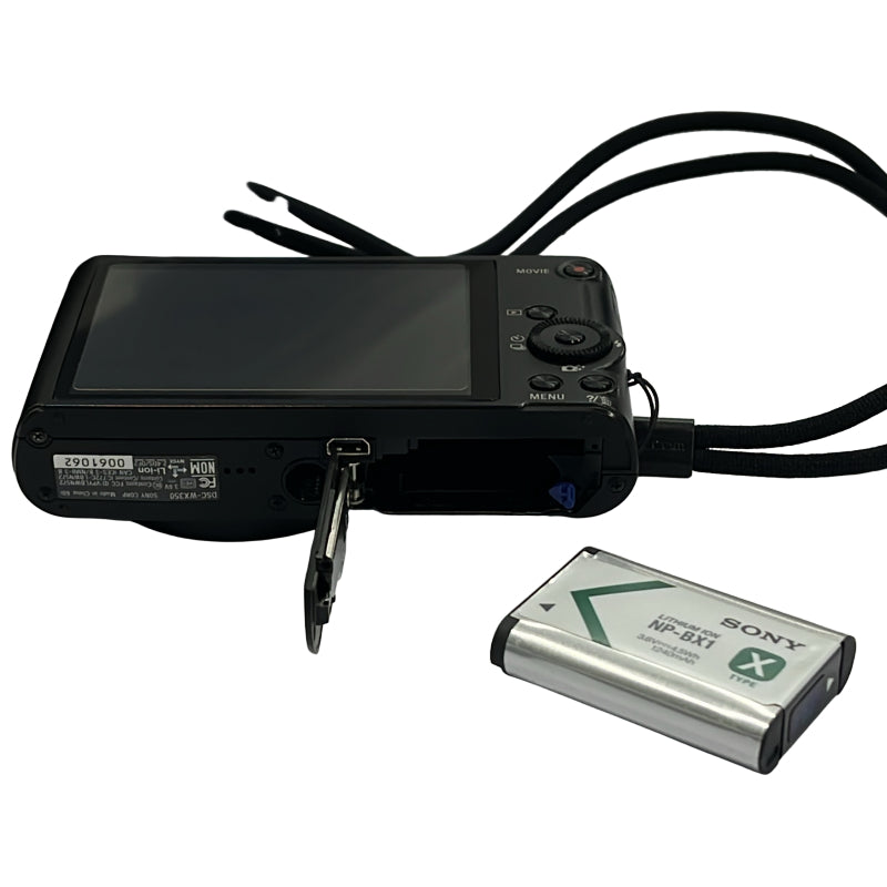 C95A SONY デジタルスチルカメラ Cyber-shot WX350 ブラック DSC-WX350/B