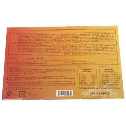 CB89 K meemo ミーモ ゼリー 150g (5g×15包×2種)●賞味期限：2026/08～