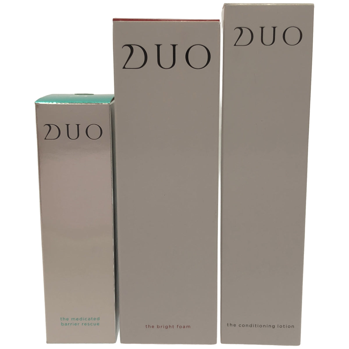 Z000 デュオ ザ ブライトフォーム 150g & コンディショニングローション 150mL& 薬用バリアレスキュー 45mL 3個セット
