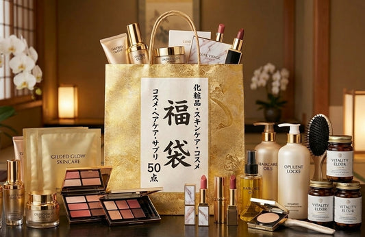 【50点入り】ワクワクラッキーBag！人気美容・コスメ・シャンプーなど 話題のスキンケア＆メイクが勢ぞろい！自分磨きにご褒美を 数量限定お買い得福袋！