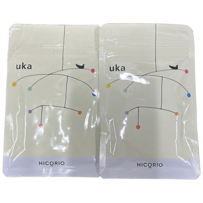 CA04 K uka　NICORIO　穀物麹加工食品　93粒　2袋セット●賞味期限：2026/06〜