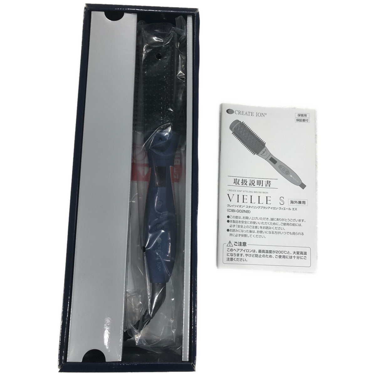 C944 D クレイツイオン スタイリング ブラシアイロン VIELLE S