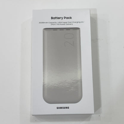 C9D3 D SAMSUNG サムスン モバイルバッテリー 45W 20000Ah トリプルポート