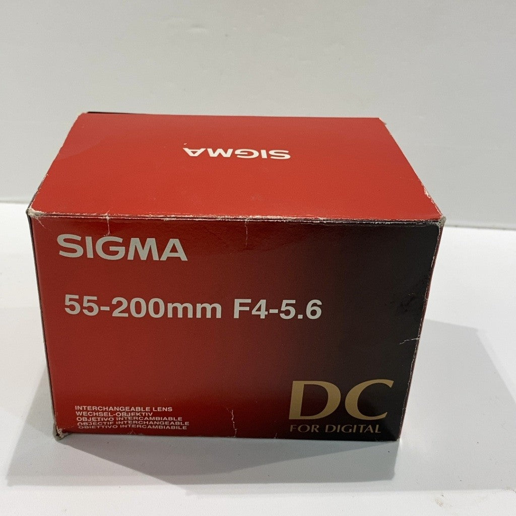 C9X2 D シグマ 55-200mm F4-5.6 DC デジタル専用 キャノン用