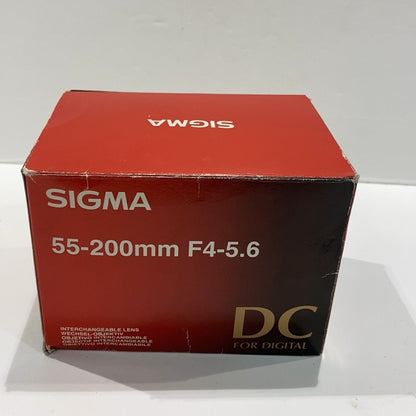 C9X2 D シグマ 55-200mm F4-5.6 DC デジタル専用 キャノン用