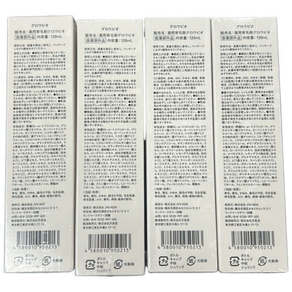 C370 グロウビオ 薬用育毛剤グロウビオ 120ml 4個セット