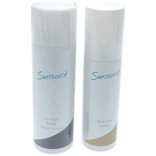 Z000 サンソリット エンリッチドローション 100mL & ユーブロック スプレー 90g 2個セット