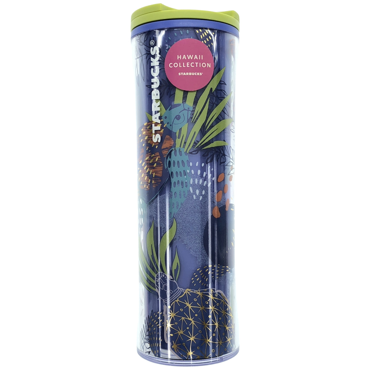 Z000 Starbucks スターバックス Hawaii Collection ハワイコレクション ホヌ（ウミガメ）柄タンブラー（16oz / 約473ml）　ラスト1点！