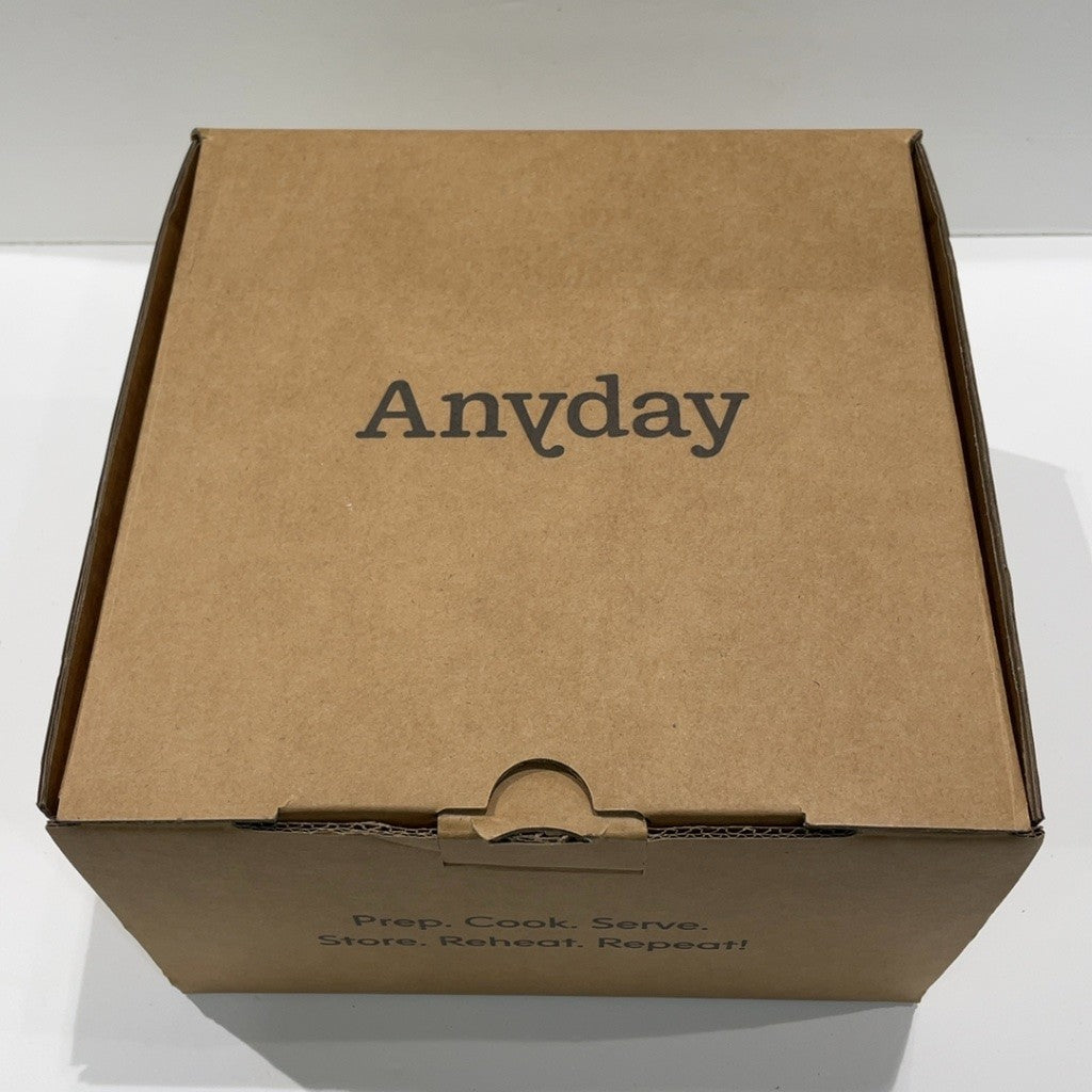 C9V5 D マイヤージャパン Anyday 電子レンジ調理器具&ガラス食品保存セット ガラス蓋付き 16cm深型ディッシュ 18cm浅型ディッシュ
