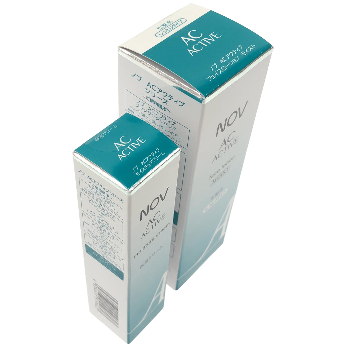 Z000 ノブ ACアクティブ モイスチュアクリーム 30g & フェイスローション モイスト 135mL 2個セット　ラスト1点！