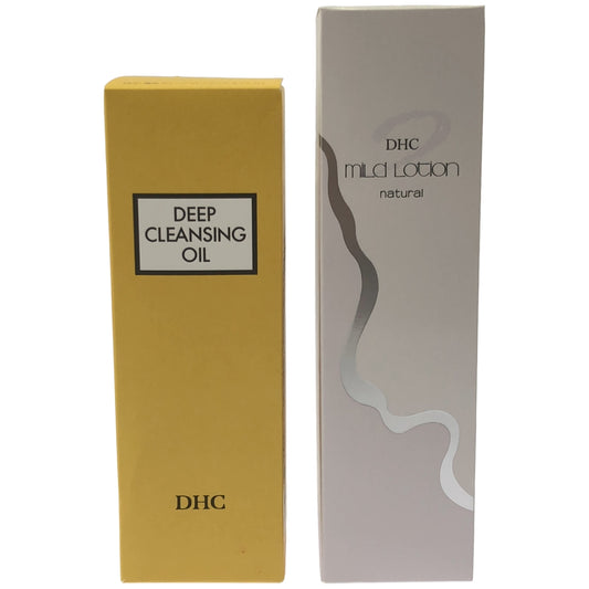 Z000 DHC 薬用 ディープクレンジング オイル ( L ) 200mL & マイルド ローション ( L ) 180mL 2本セット　ラスト1点！