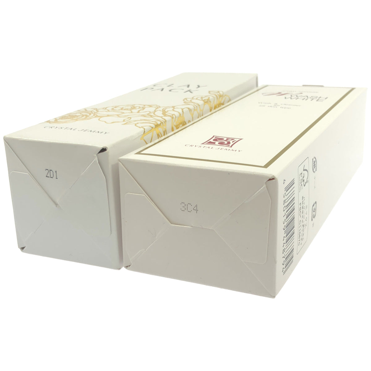 Z000 ジェミーチェンジ Wウォッシュホワイト 125g & クリスタルジェミー クレイパック 160g 計2本セット　ラスト1点！