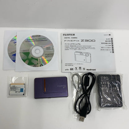 CW1G D FUJIFILM デジタルカメラ FinePix (ファインピクス) Z300 パープル F FX-Z300PU