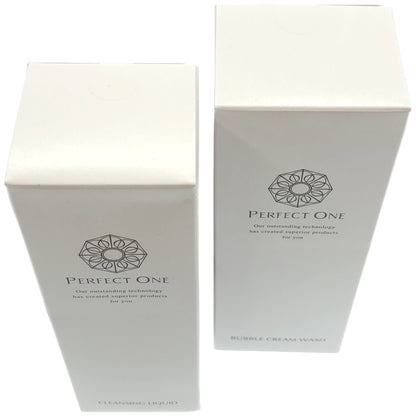 Z000 パーフェクトワン バブルクリーム ウォッシュ 70mL & クレンジング リキッド 150mL ２個セット　ラスト1点！