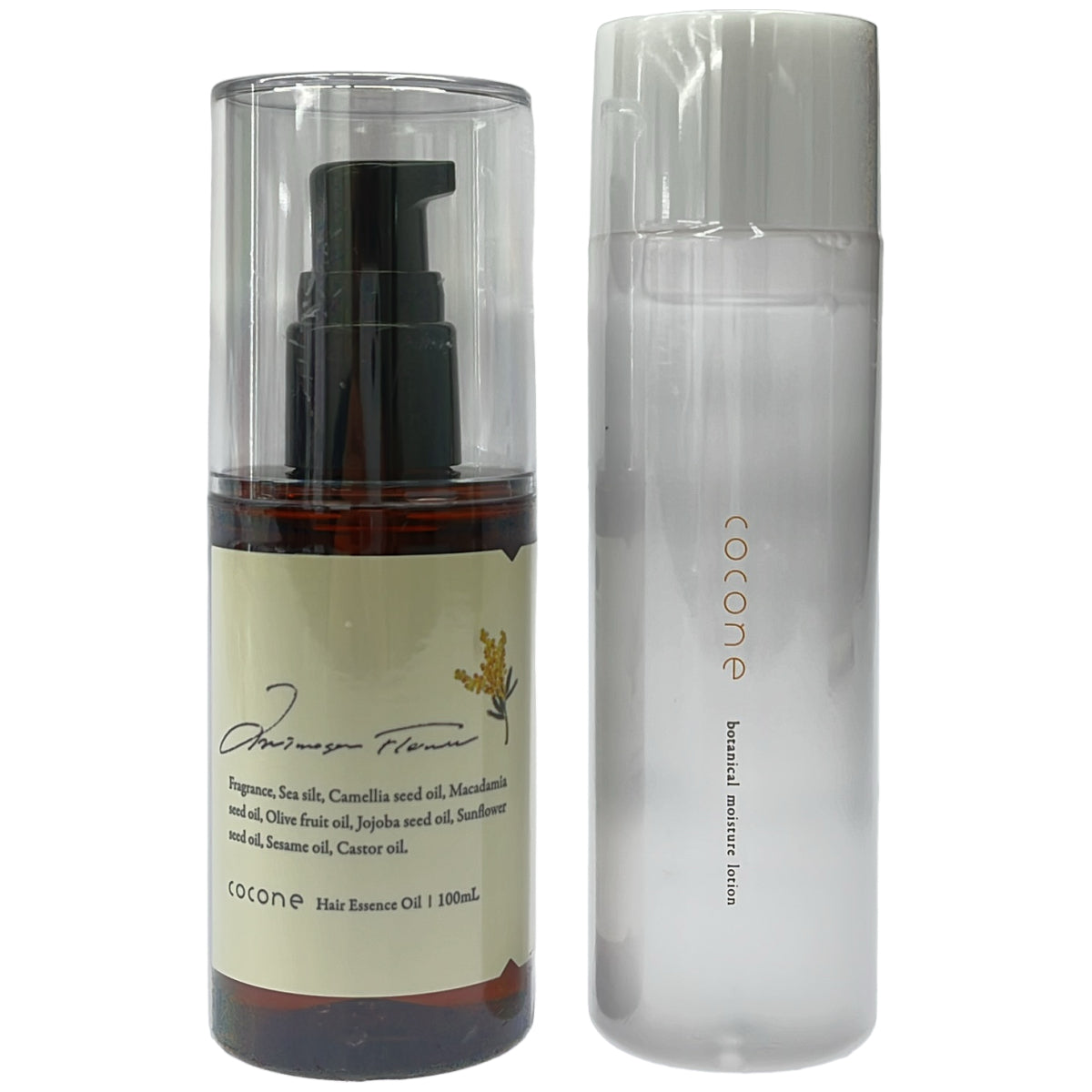 Z000 cocone ボタニカルモイスチャーローション 115mL & ヘアエッセンスオイルME 100mL 2個セット　ラスト1点！
