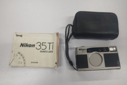 CK80 nikon ニコン 35Ti フィルムカメラ　チタン外装 高級コンパクトフィルムカメラ