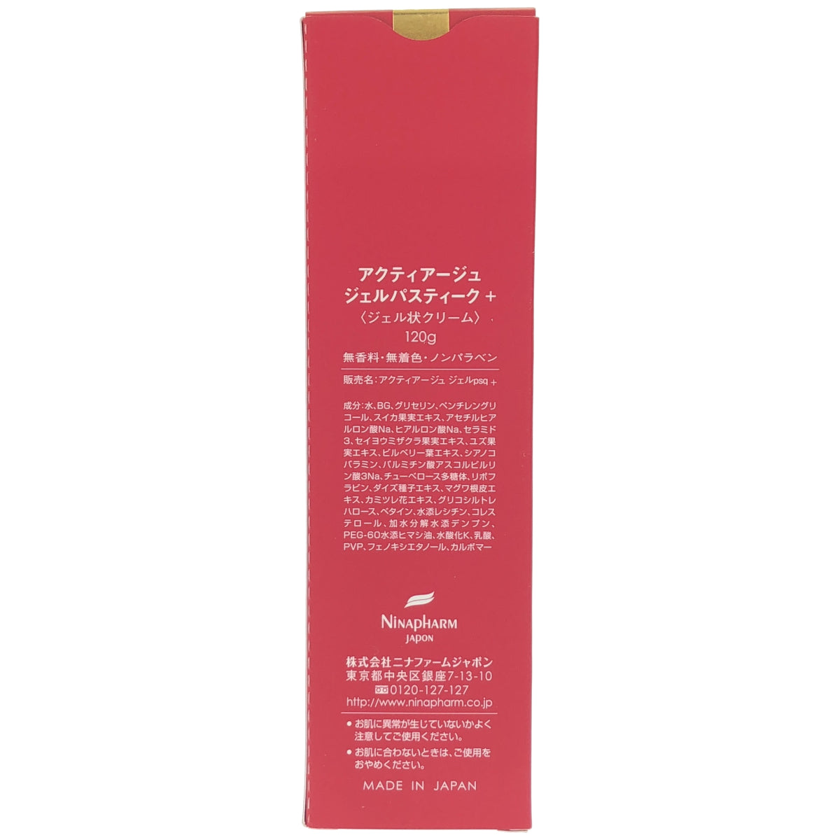 Z000 アクティアージュ ジェルパステーク 120g　ラスト1点！